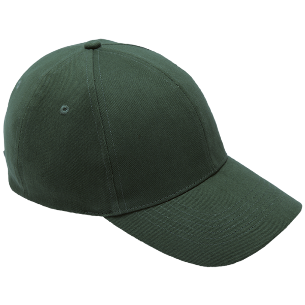 6-Panel Brushed Cotton Cap