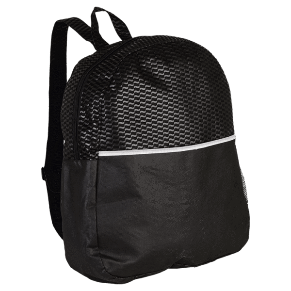 Wave Design Backpack Non-Woven