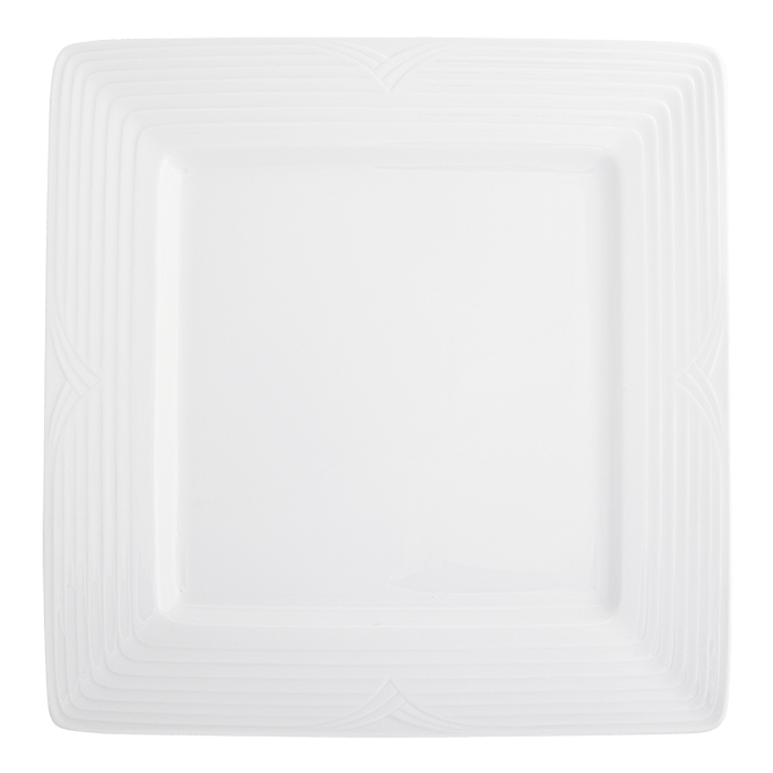 Arctic White Square Plate