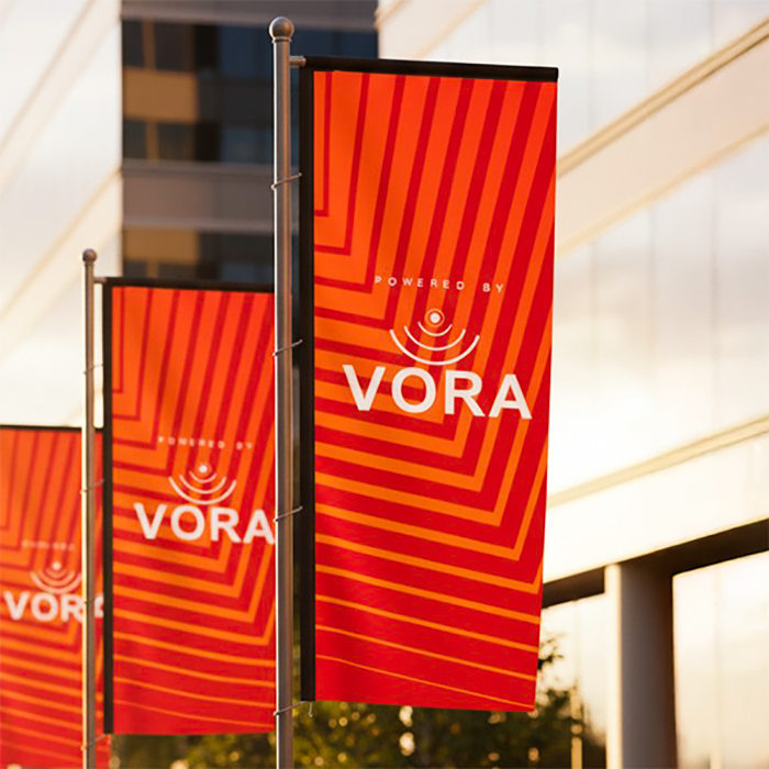 Corporate Flag Single Sided Digital