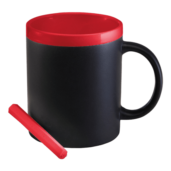 300ml Stoneware Chalk Board Mug