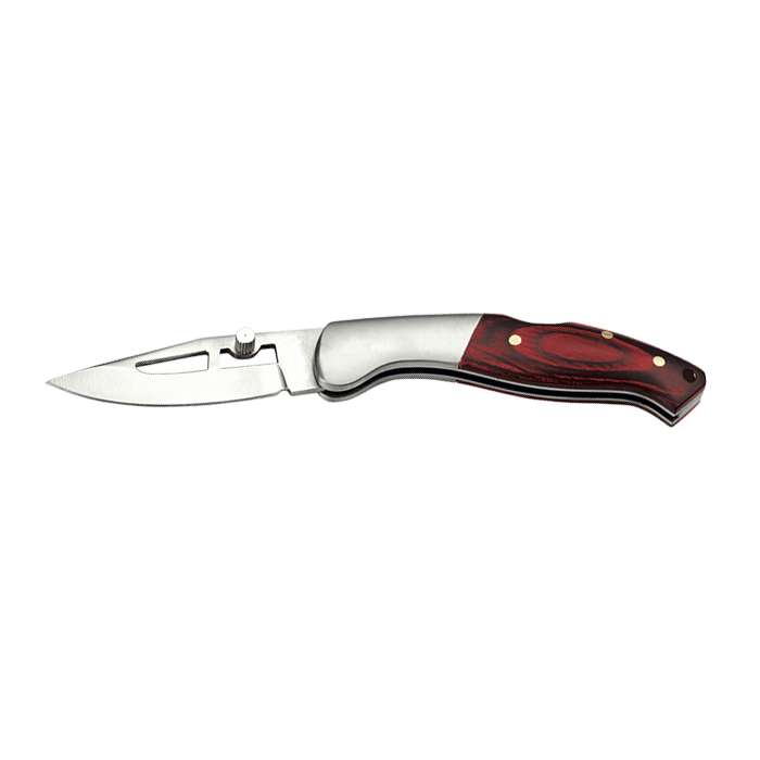 Lockback Wood Handled Knife