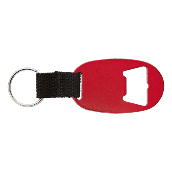 Web Strap Bottle Opener Keychain
