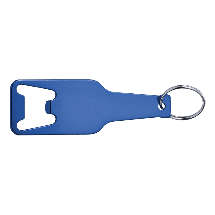 Bottle Shaped Keychain With Opener