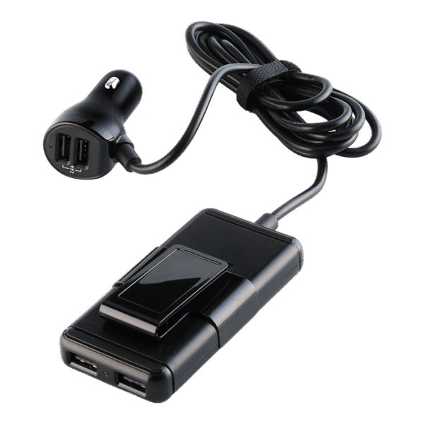Car Charger with USB Hub