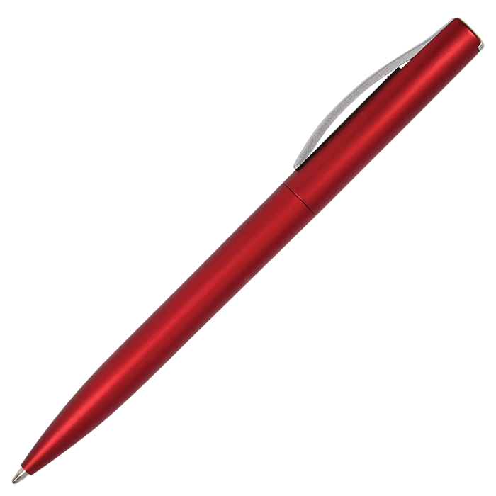 Silver Clip Metallic Ballpoint Pen