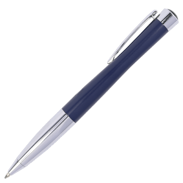 Curve Design Brass Ballpoint Pen