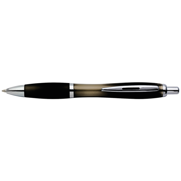 Curved Design Ballpoint Black Ink Pen