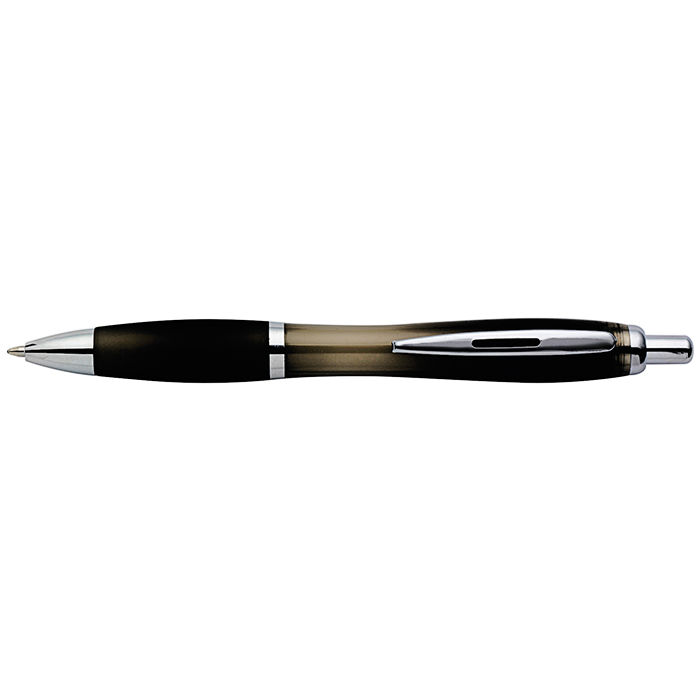 Curved Design Ballpoint Black Ink Pen