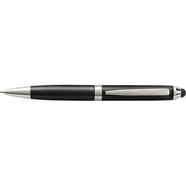 Coloured Barrel Ballpoint Pen with Stylus