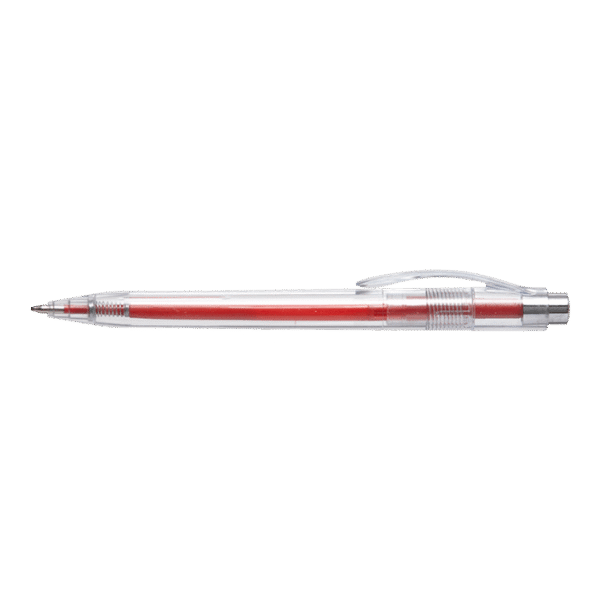Translucent Ballpoint Pen with Coloured Refill