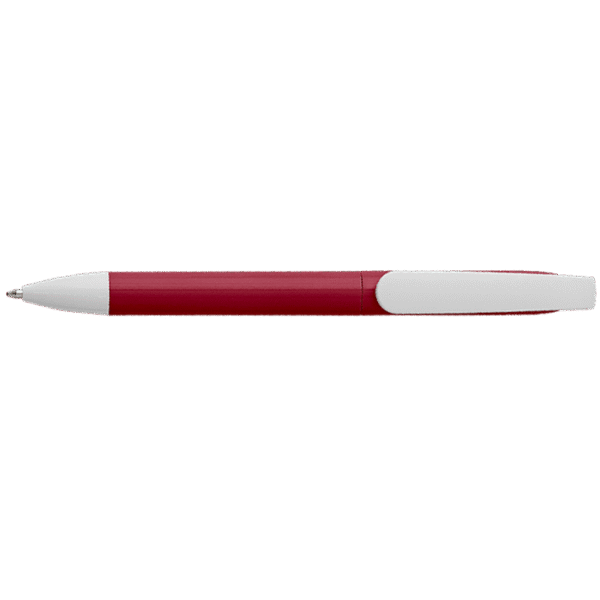 Twist Action Ballpoint Pen With Coloured Barrel
