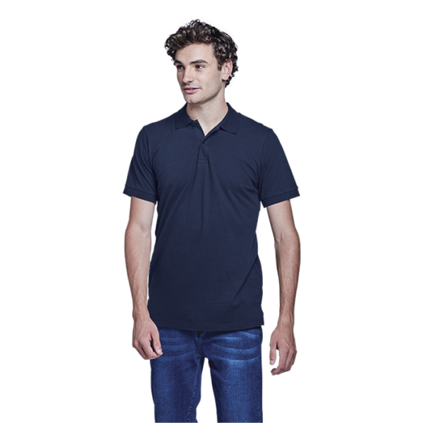 Stretch Pique Knit Golfer Mens