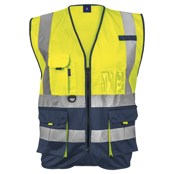 Navy/Safety Yellow