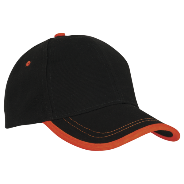 Black/Orange