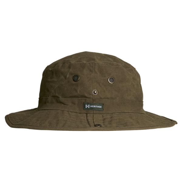 Heritage Washed Oil Skin Outdoor Hat