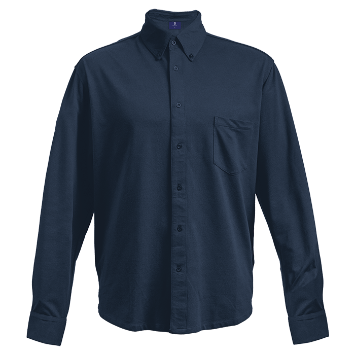 Knitted Pique Lounge Long Sleeve Mens
