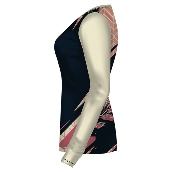 Ladies Long Sleeve T-Shirt Custom Design