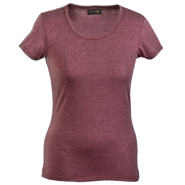 Melange Crew Neck T-Shirt Ladies