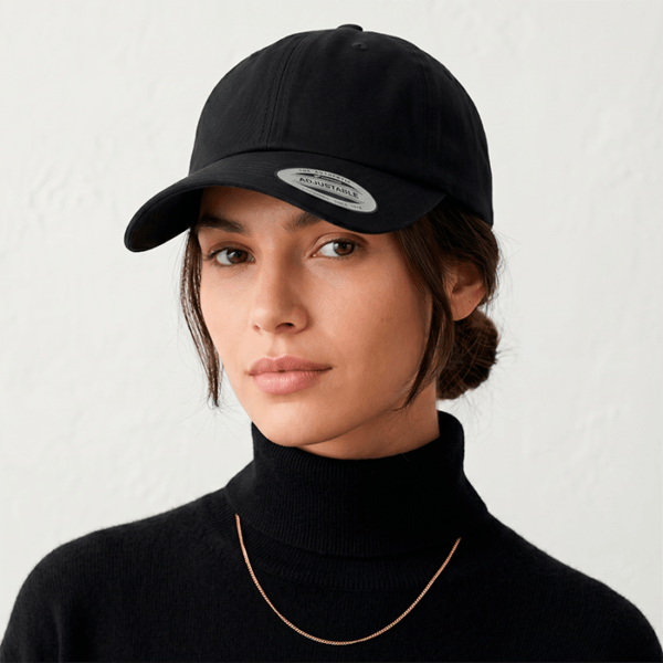 Retro Unstructured Adjustable Fit Cap