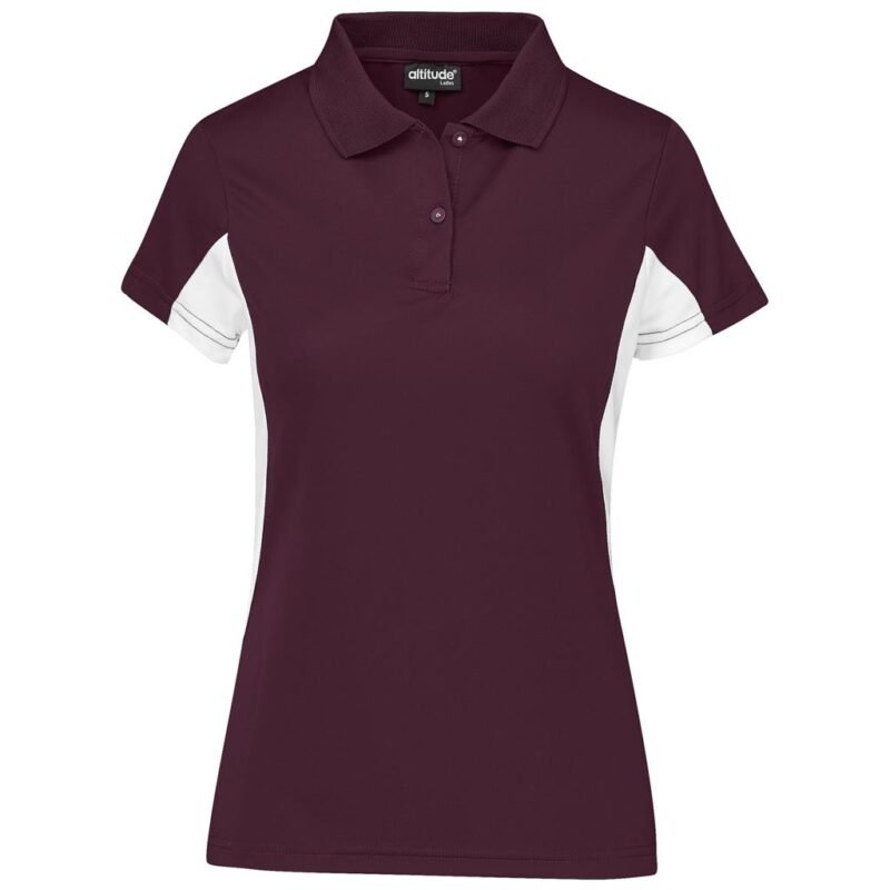 Ladies Championship Golf Shirt – Maroon