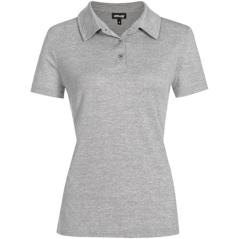 Ladies Echo Golf Shirt – Grey