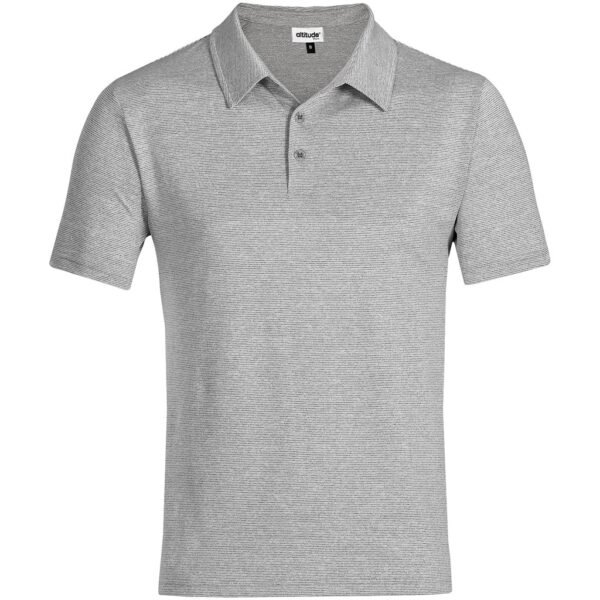 Mens Echo Golf Shirt – Grey