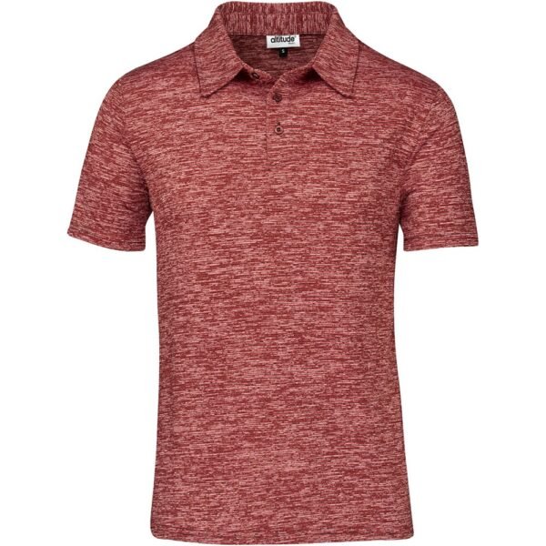 Mens Echo Golf Shirt – Red