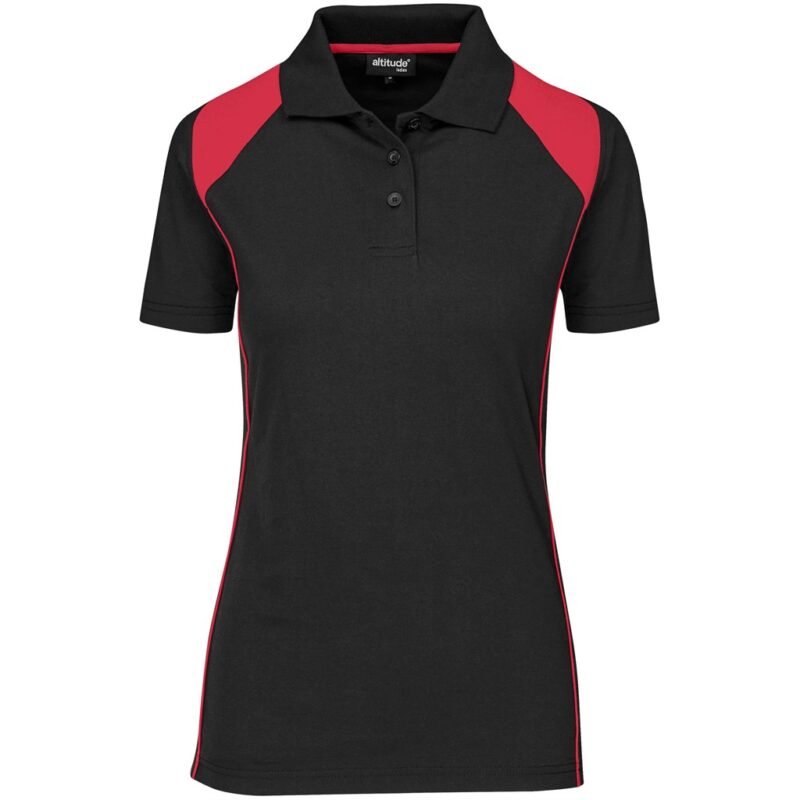 Ladies Infinity Golf Shirt – Black