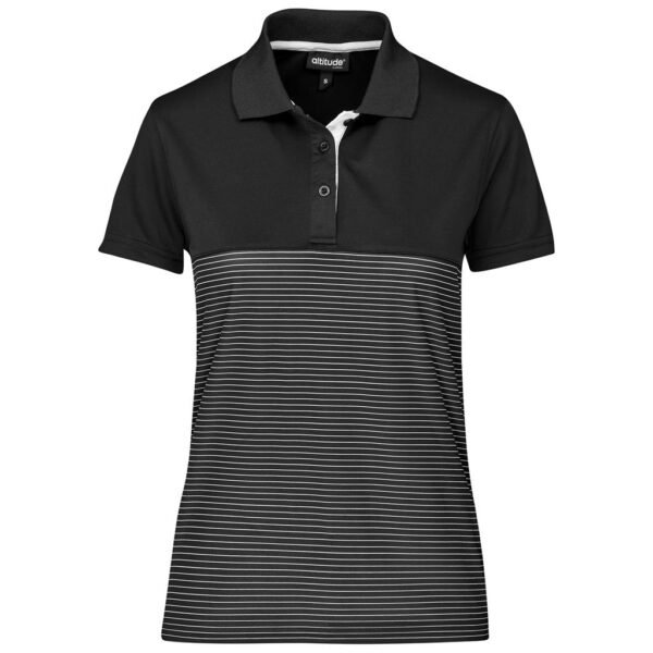 Ladies Maestro Golf Shirt – Black