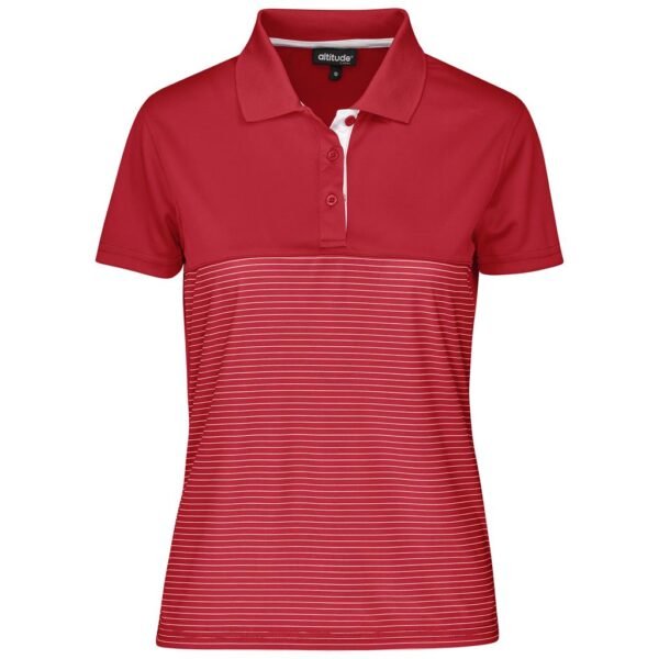 Ladies Maestro Golf Shirt – Red
