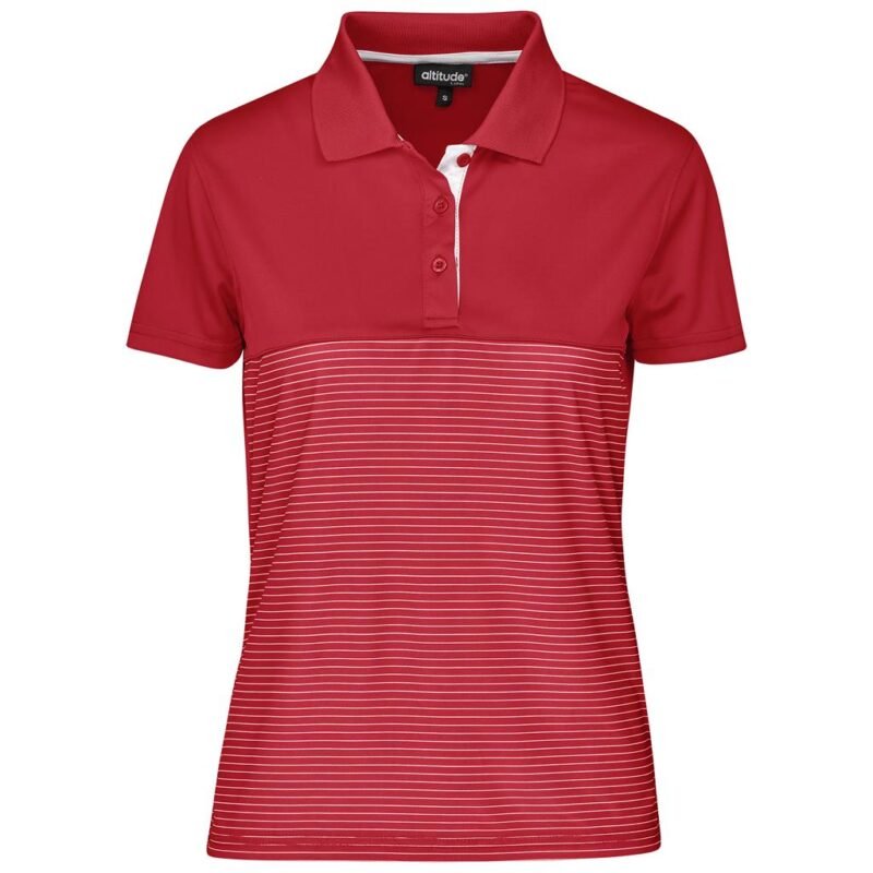 Ladies Maestro Golf Shirt – Red