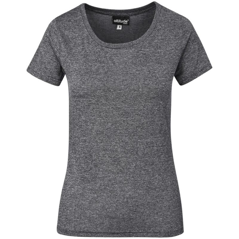 Ladies Oregon Melange T-Shirt – Charcoal