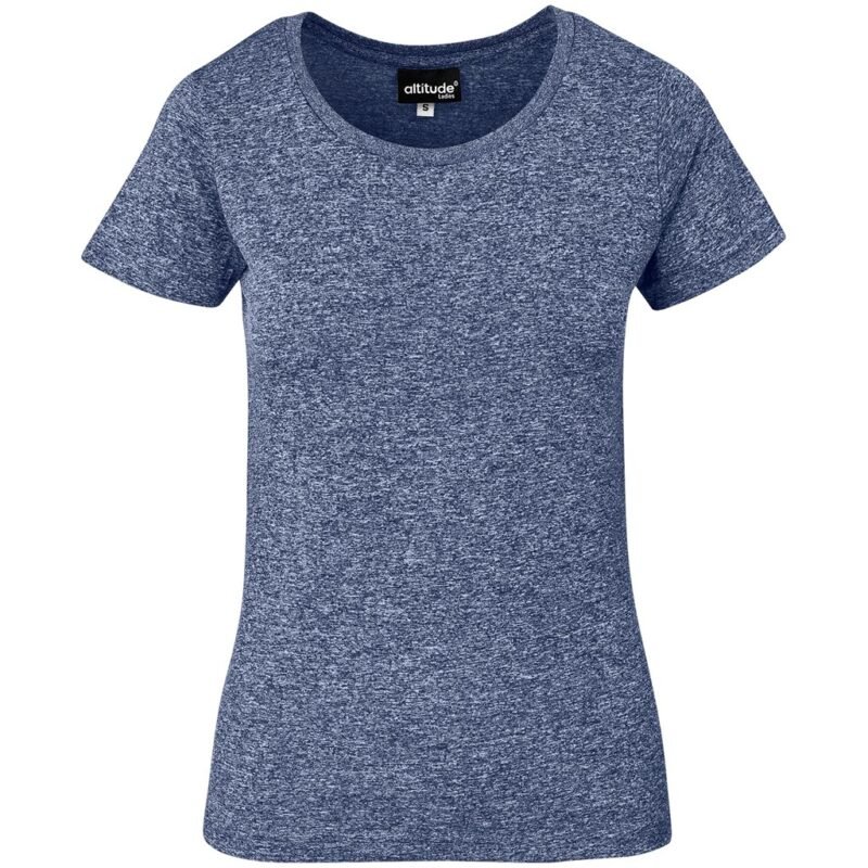Ladies Oregon Melange T-Shirt – Navy
