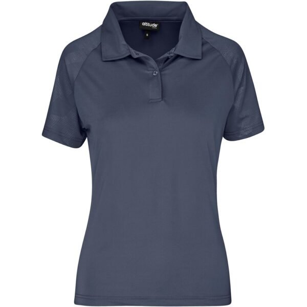 Ladies Santorini Golf Shirt – Grey