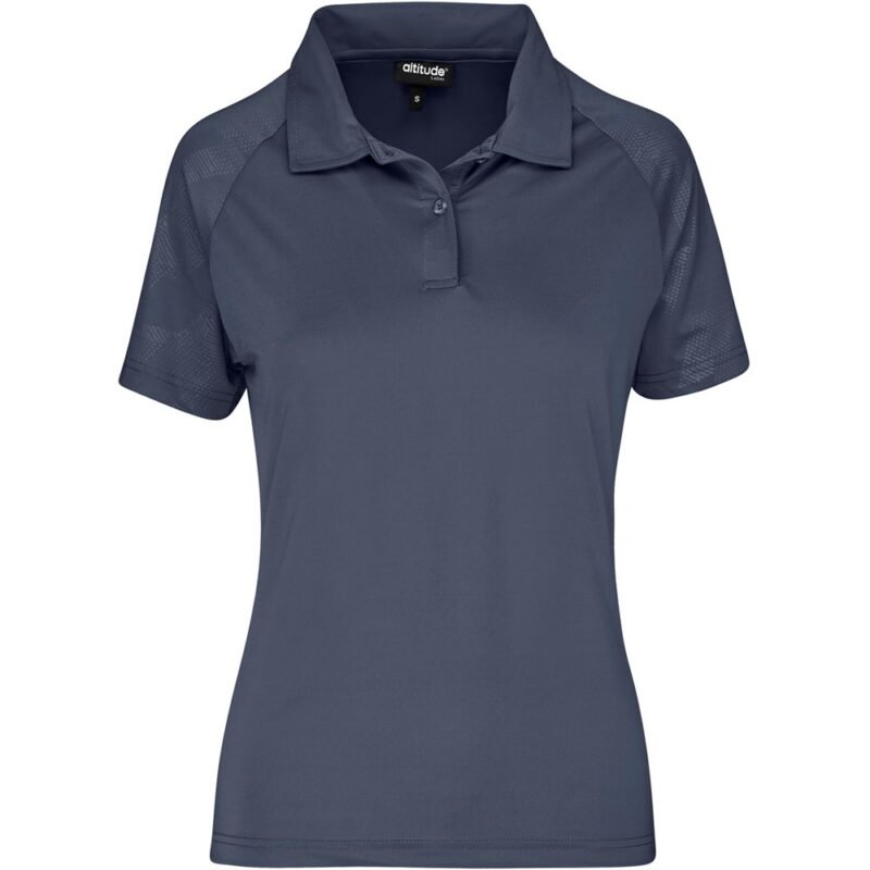Ladies Santorini Golf Shirt – Grey