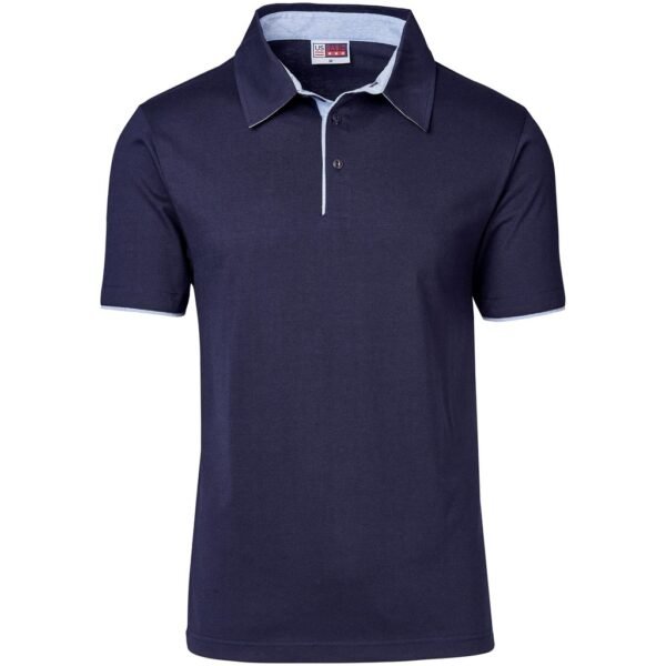 Mens Delta Golf Shirt – Navy