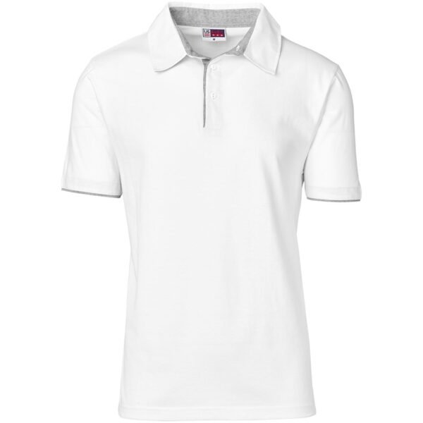 Mens Delta Golf Shirt – White