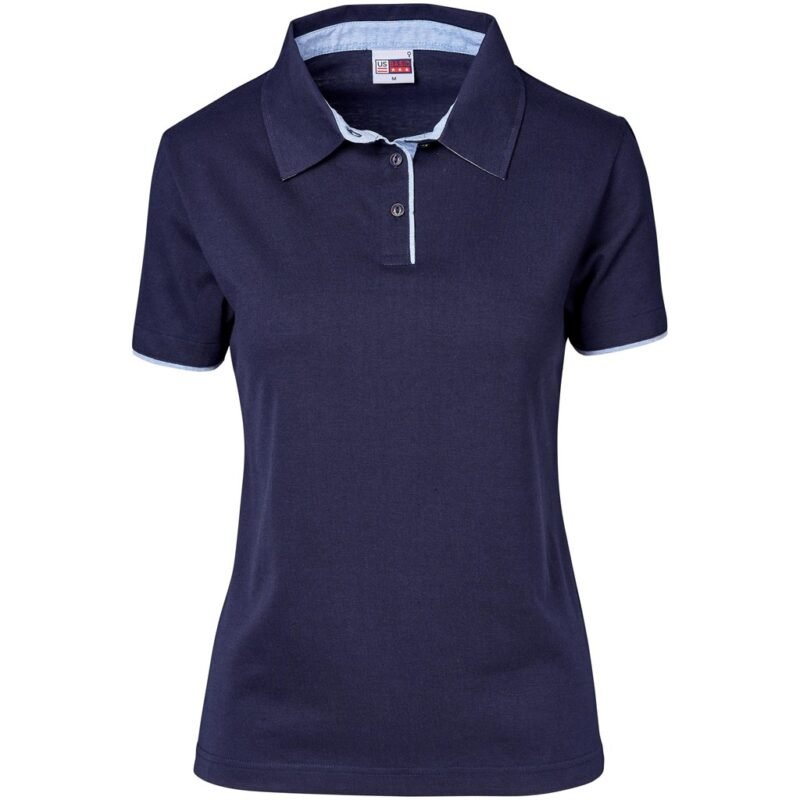 Ladies Delta Golf Shirt – Navy