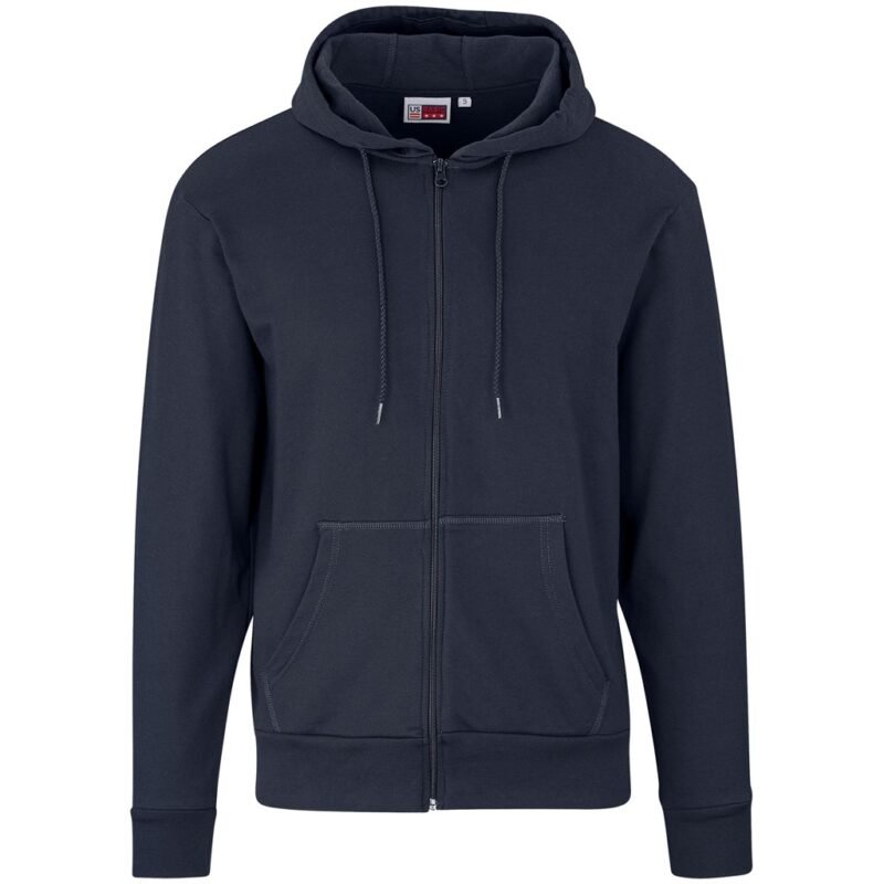 Mens Bravo Hooded Sweater – Navy