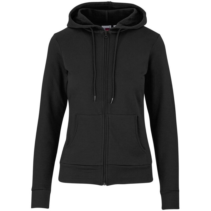 Ladies Bravo Hooded Sweater – Black