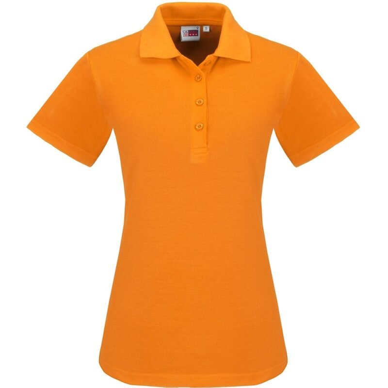 Ladies Elemental Golf Shirt – Orange