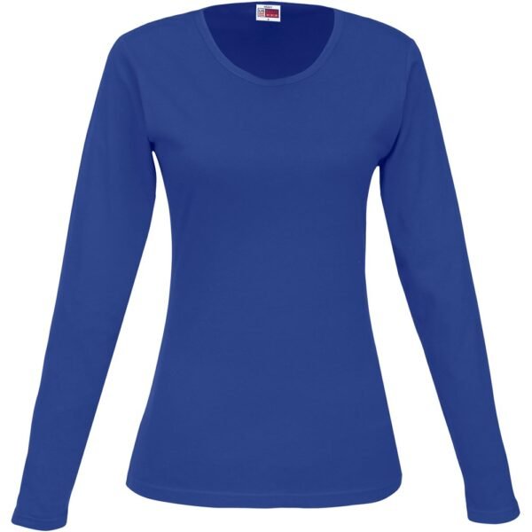 Ladies Long Sleeve Portland T-Shirt – Royal Blue