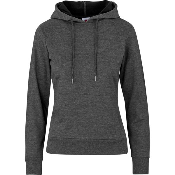 Ladies Omega Hooded Sweater – Charcoal