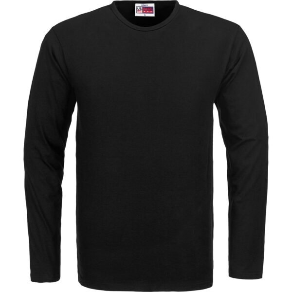 Mens Long Sleeve Portland T-Shirt – Black