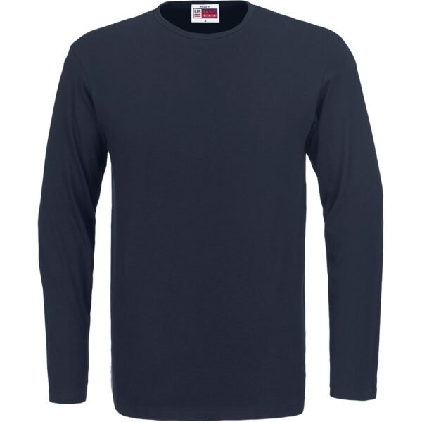 Mens Long Sleeve Portland T-Shirt – Navy