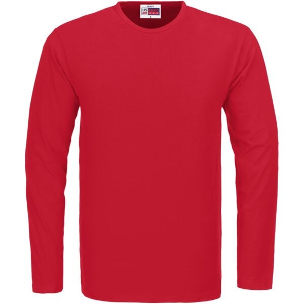 Mens Long Sleeve Portland T-Shirt – Red