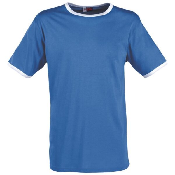 Mens Adelaide Contrast T-Shirt – Light Blue