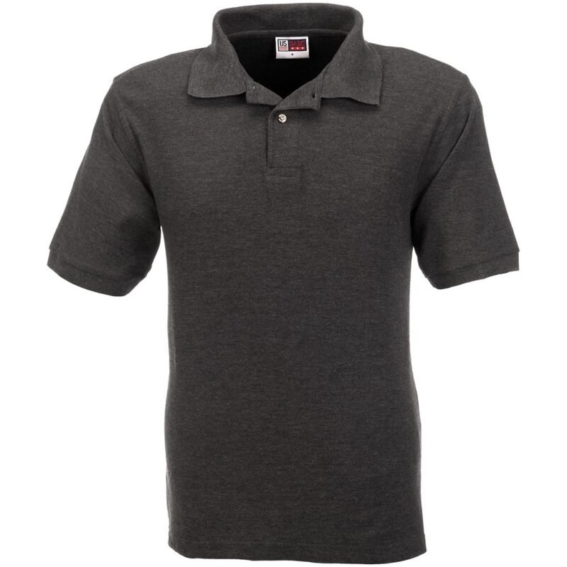Mens Boston Golf Shirt – Charcoal
