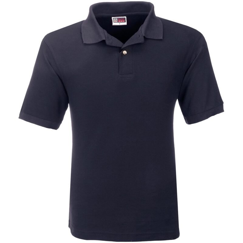 Mens Boston Golf Shirt – Navy